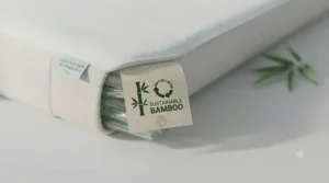 Eco-friendly sustainable bamboo fibres used to craft breathable cooling mattress pads.